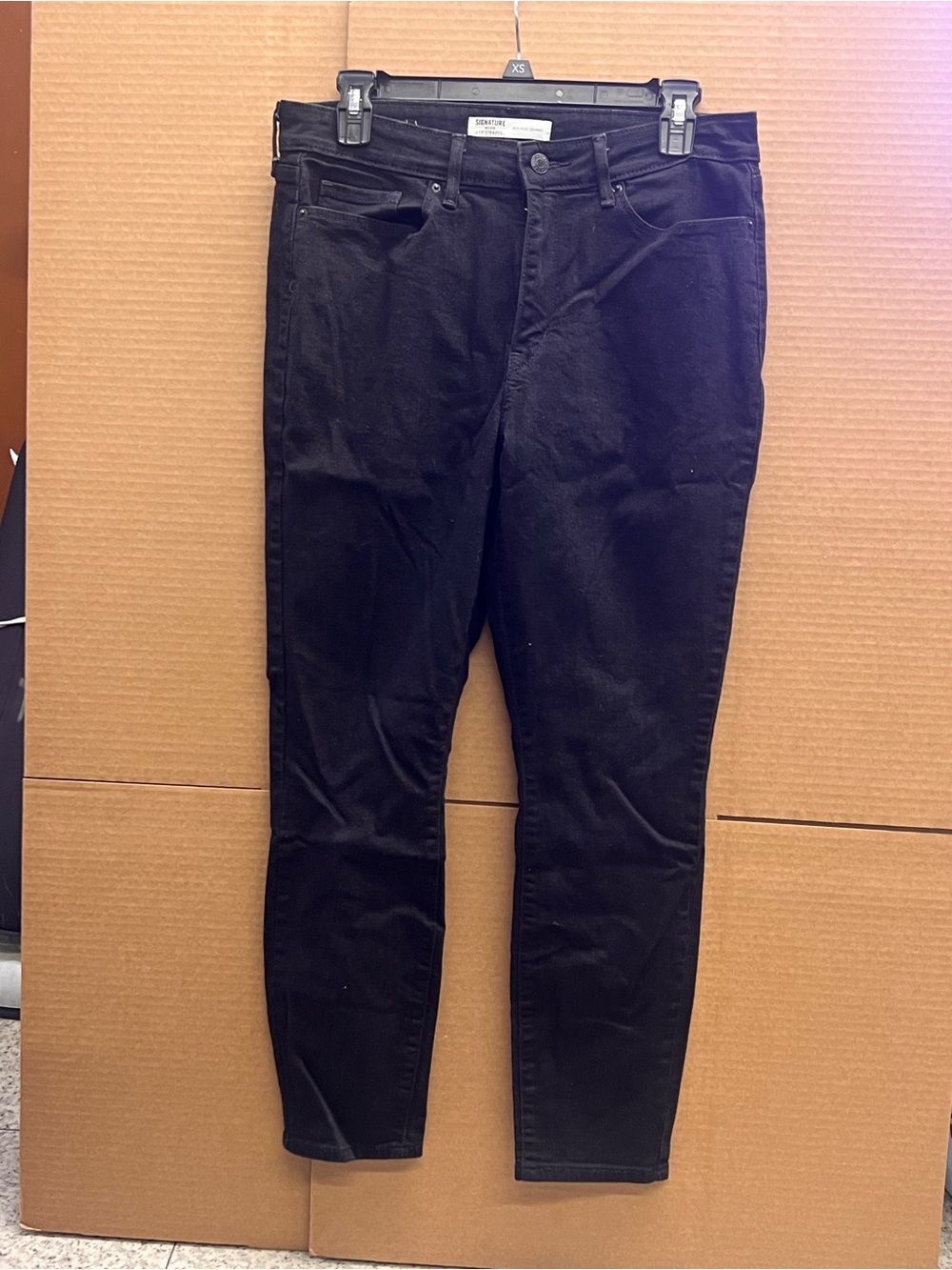 Signature Gold Levi’s Strauss Black Mid-rise Skinny Jeans 8s